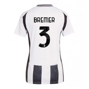 Billiga Juventus Gleison Bremer #3 Hemmatröja Dam 2024-25 Kortärmad